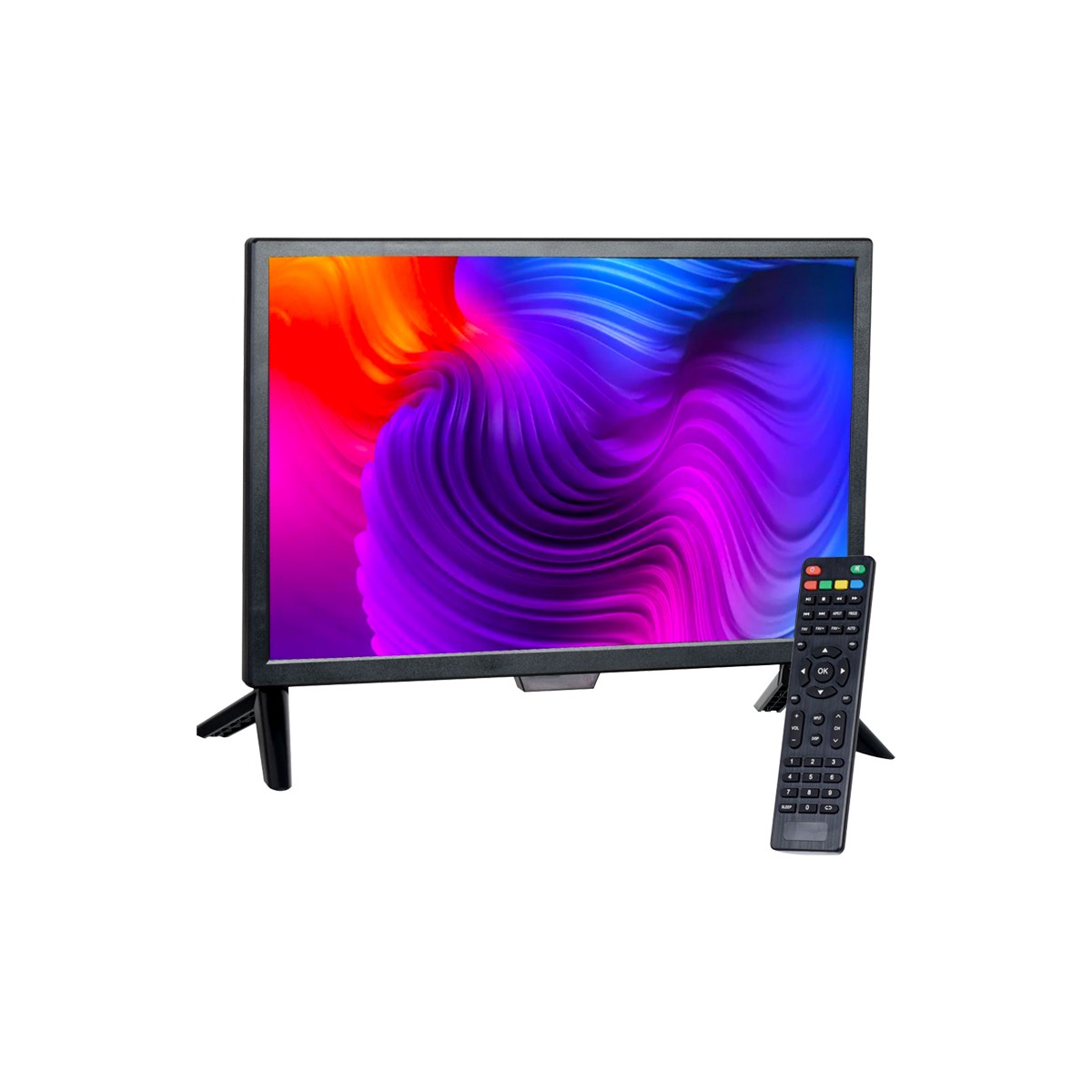 110000146153653.jpg Twogo GO-2010 20" 50 Ekran Full HD LED TV (220-12 VOLT) HDMI-USB-VGA-RCA - Görsel 1