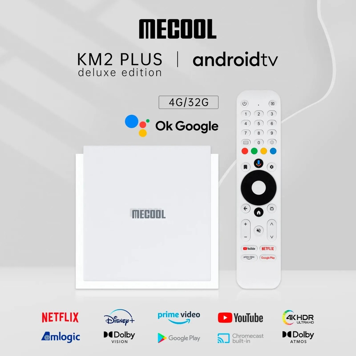 110000641522567.jpg Mecool Km2 Plus Deluxe 4gb Ram 32GB SSD Lisanslı Android Player - Görsel 1