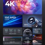 Havit PJ300 Plus Google Lisanslı Projeksiyon Cihazı - 1080P - Görsel 5