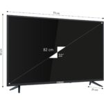 Strong ML32ES2000 32" 81 Ekran Dahili Uydu Alıcılı HD Ready Android Smart LED TV - Görsel 3