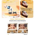 Seyutech Taşınabilir Powerbankli 4K Destekli 1080P Android Sistemli Sinema Projeksiyon Cihazı - Görsel 3