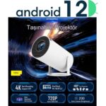 Red Rook Magcubic Akılllı Taşınabilir 4K Projeksiyon Wifi Ile Kolay Telefon Tablet Bağlantılı - Görsel 4