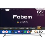 Fobem MT65EG8000QF 65" 165 Ekran 4K Ultra HD Dahili Uydu Alıcılı QLED Google TV