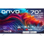 Onvo OV70F500 70" 178 Ekran Uydu Alıcılı 4K Ultra HD Smart LED TV