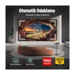 Vankyo Leisure L470A Android Tv 1080P Destekli Projeksiyon Cihazı +Auto Focus+Auto Keystone+6g Wifi+5.2 BLUETOOTH+300 Inç Yansıtma+Hifi Premium Ses Sistemi Beyaz Ps5/xbox/hdmı - Görsel 3