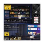 Vankyo Aurzen Boom 3 4k Androidtv Projeksiyon Cihazı Autofocus+Autokeystone+6gwifi+5.2Bt+300 Inç Yansıtma - Görsel 2