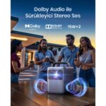 Anker Nebula Cosmos Laser 4K Se Google Tv'li Dolby Vision Projeksiyon Cihazı - D2342 - Görsel 3