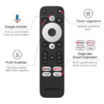 THOMSON Streaming Box 270 Plus 4K Uhd, Dolby Vision, Dolby Atmos, Hdr 10+, 3gb Ram 32 GB Rom Google Tv - Görsel 2