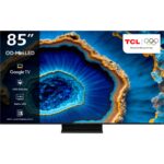 TCL 85C755 85" 216 Ekran Dahili Uydu Alıcılı 4K Ultra HD Smart LED TV