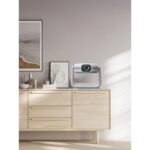 Ensiga 4K Şarjlı Bluetooth Android Akıllı Hoparlörlü Işıklı Gerçek 4K Taşınabilir Sinema Projektörü - Görsel 2