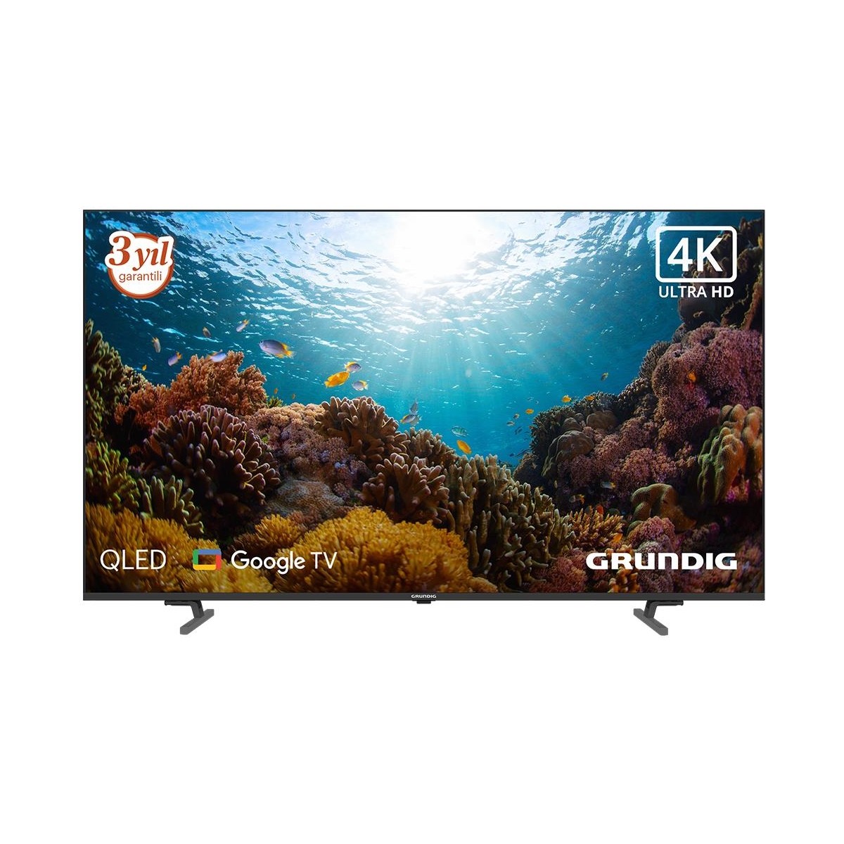 110001016065492.jpg Grundig 75GJQ9200 75'' 189 Ekran Uydu Alıcılı 4K Ultra HD Google Smart QLED TV - Görsel 1