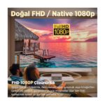 Vankyo Leisure L570B Smarttv 4K Destekli Projeksiyon Cihazı +Auto Focus+Auto Keystone+6g Wifi+5.2 BLUETOOTH+300 Inç Yansıtma+Dolby Premium Ses Sistemi Beyaz Ps5/ps4/xbox - Görsel 5