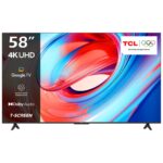 TCL 58V6BGTV 58" 147 Ekran Dahili Uydu Alıcılı 4K Ultra HD Smart LED TV