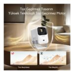 BYINTEK A15 Android 13 FullHD1080P Destekli  AutoFocus Wifi Bluetooth Akıllı Projeksiyon Cihazı - Görsel 2