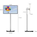 THOMSON Go Plus Taşınabilir Android 32" 81 Ekran 4K Ultra Hd Dokunmatik, Döndürülebilir, Tekerlekli, Dahili Hoparlörlü Tablet 32UE5M45 - Görsel 2