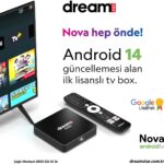 Dreamstar Nova 4K Lisanslı Android Tv Box Drm-Nova