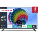 THOMSON 40QG4S14 40" 100 Ekran Uydu Alıcılı Full HD Google Smart QLED XS TV