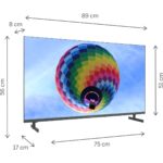 THOMSON 40QG4S14 40" 100 Ekran Uydu Alıcılı Full HD Google Smart QLED XS TV - Görsel 2