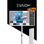 EVAİO Plus 32 inç 80 Ekran Full HD Taşınabilir Android Smart LED Ekran