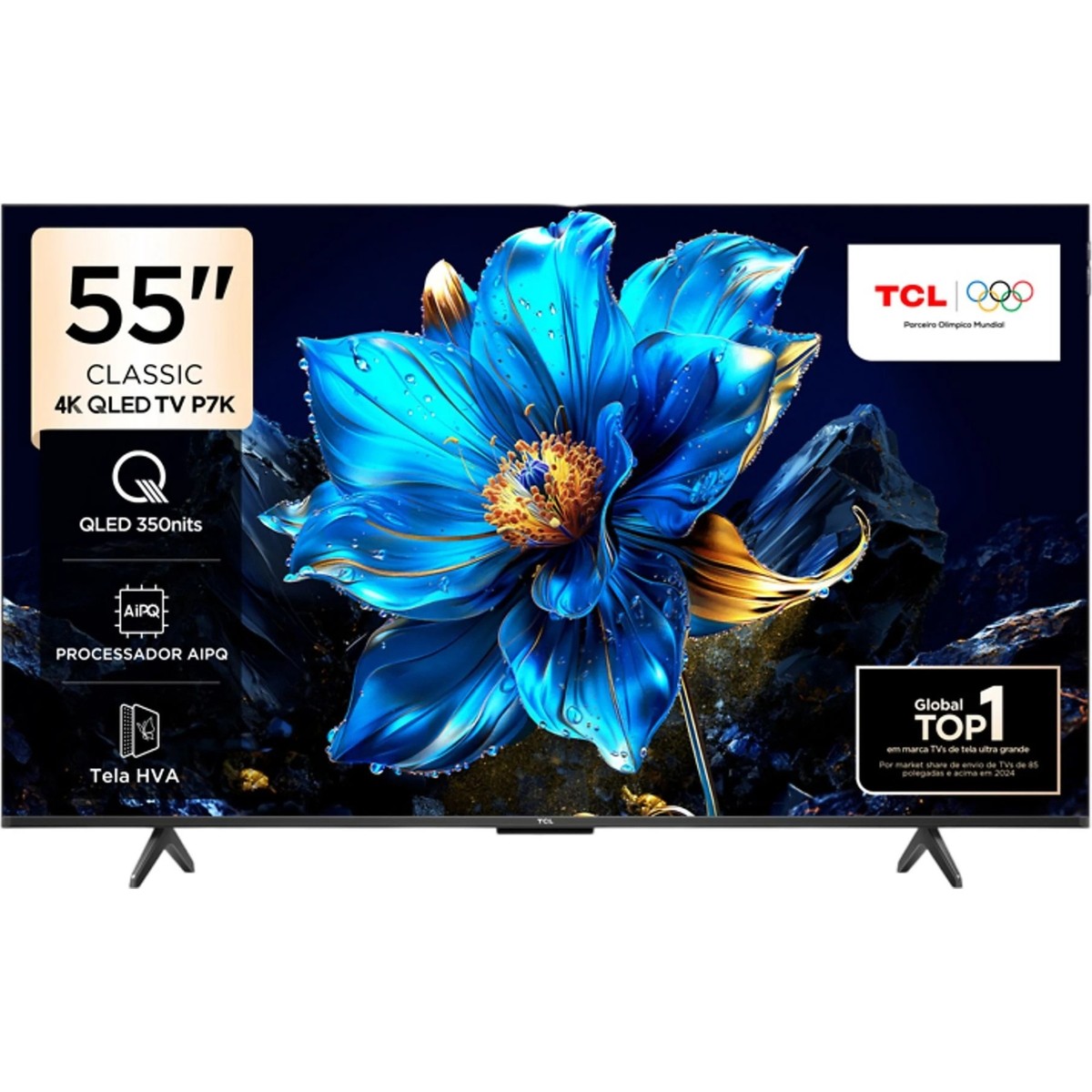 110001123987128.jpg TCL 55P7K 55'' 139 Ekran Uydu Alıcılı 4K Ultra HD QLED Google TV - Görsel 1