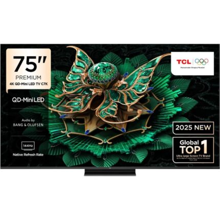 TCL 75C7K 75'' 190 Ekran Uydu Alıcılı 4K Ultra HD MiniLED Google TV