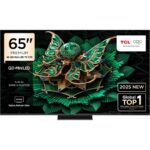 TCL 65C7K 65'' 165 Ekran Uydu Alıcılı 4K Ultra HD MiniLED Google TV