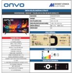 Onvo 65OVF9250UQ 65" 165 Ekran Uydu Alıcılı 4K Ultra HD Google Smart QLED TV - Görsel 3