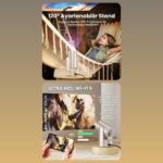 Harvox Apollon Hy7 Bataryalı Projeksiyon Cihazı Taşınabilir 4K Destekli 1080P Android Sistemli Projektör - Görsel 4