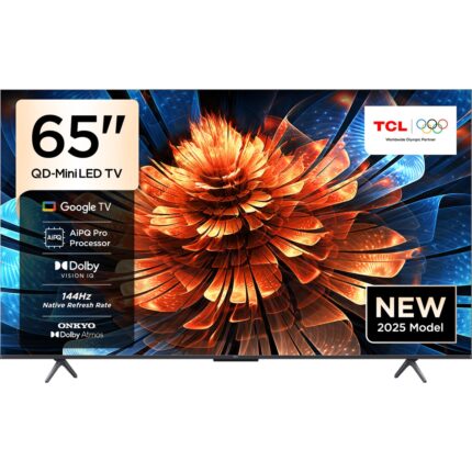TCL 65Q6C 65" 165 Ekran Uydu Alıcılı 4K Ultra HD MiniLED Google TV