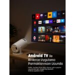 Jeero HY300PRO Multimedia Ultra Hd 1080 Pixel Android 12 Projeksiyon Cihazı (Türkçe Menü) - Görsel 4