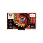 TCL 75C8K 75'' 189 Ekran Uydu Alıcılı 4K Ultra HD Google QD MiniLED TV