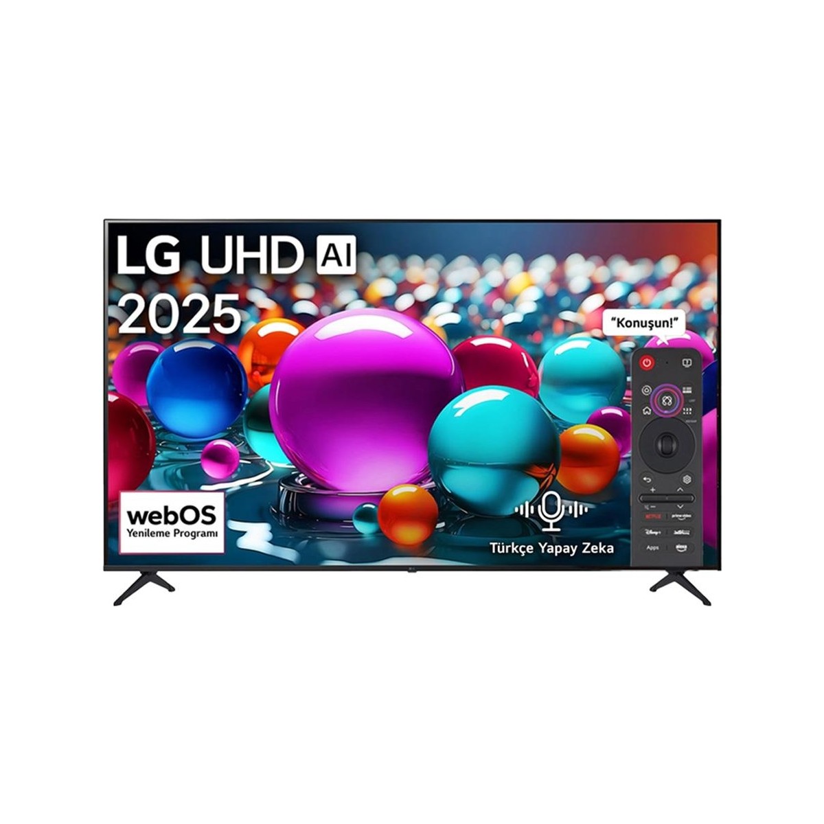 110001212221200.jpg LG 75UA85006 75'' 190 Ekran Uydu Alıcılı 4K Ultra HD webOS Smart TV - Görsel 1