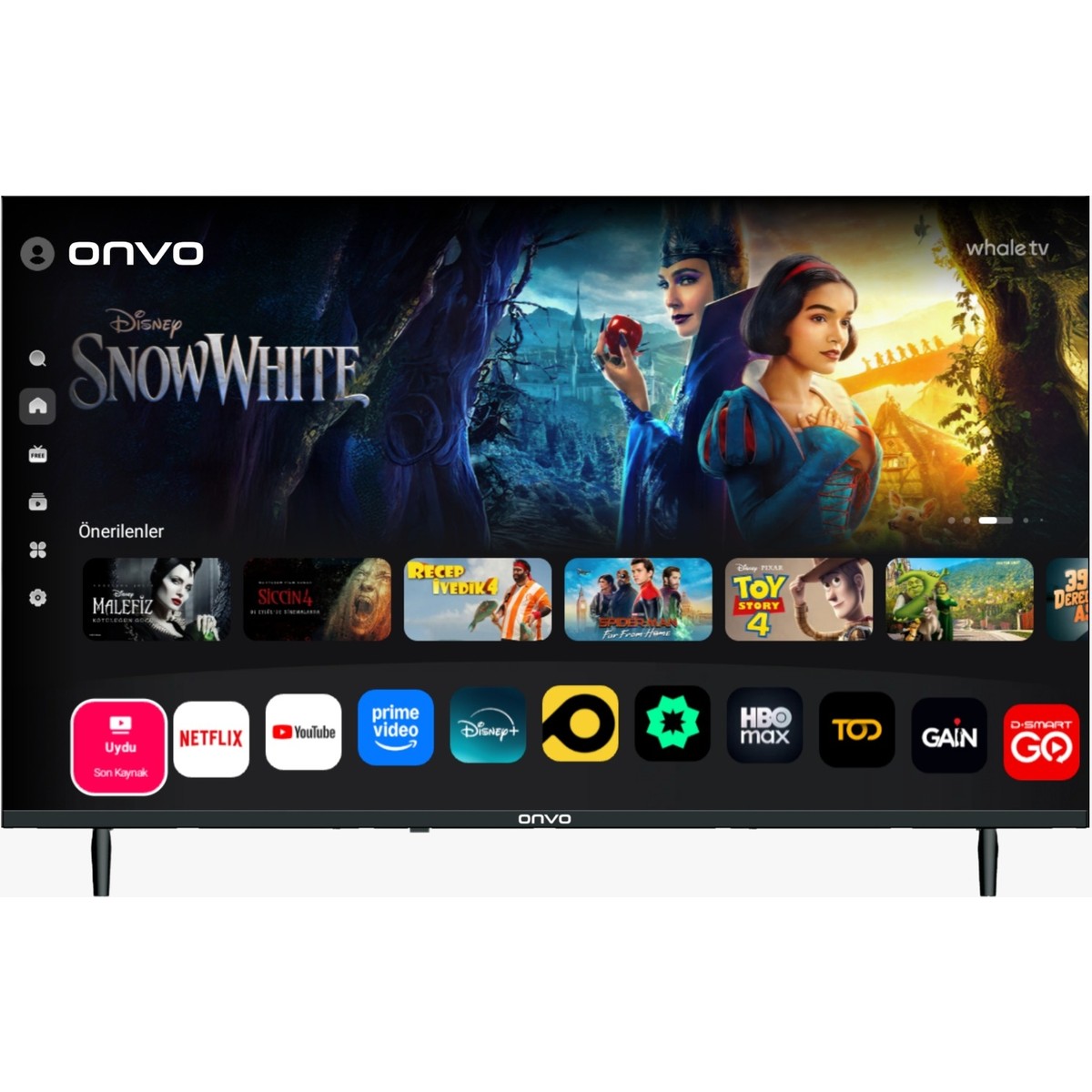 110001228282622.jpg Onvo 32VL80F2HA 32'' 82 Ekran Uydu Alıcılı HD Ready WhaleOS LED TV - Görsel 1