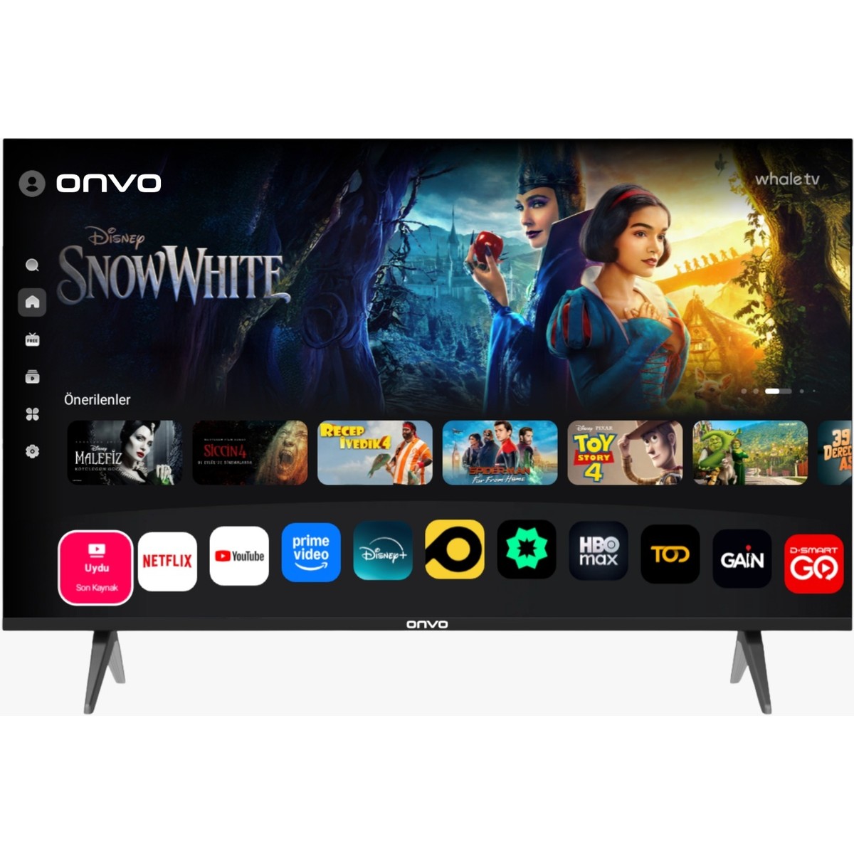 110001228312728.jpg Onvo 43VQ80F2FA 43'' 109 Ekran Uydu Alıcılı Full HD WhaleOS QLED TV - Görsel 1