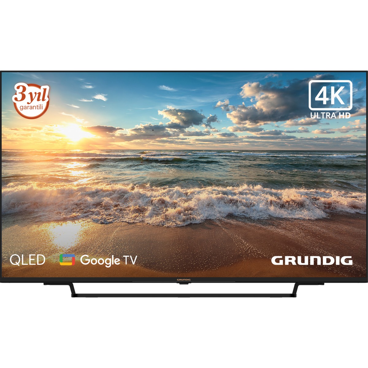 110001252692403.jpg Grundig 50 GJQ 9250 50" 127 Ekran Uydu Alıcılı 4K Ultra HD Google Smart QLED TV - Görsel 1