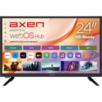 Axen AX24LEDI262C-S  24'' 60 Ekran Uydu Alıcılı HD Ready webOS Smart LED TV I 12V Kamp, Tekne Uyumlu