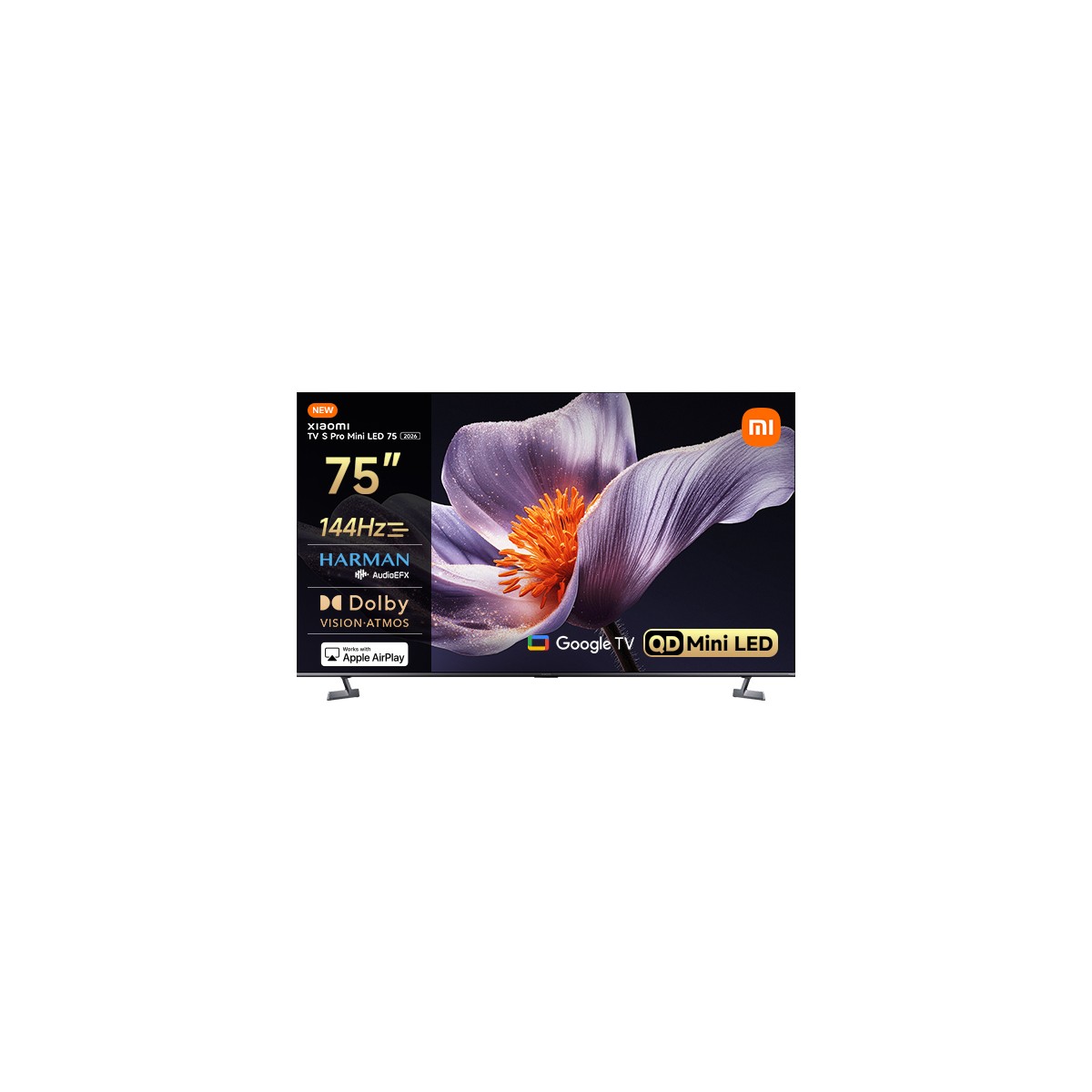 110001284404008.jpg Xiaomi S Pro Mini LED 75 2026 - 4K Ultra HD Google Smart Uydu Alıcılı MiniLED TV - Görsel 1