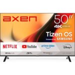 Axen AX50FMN501 50" 127 Ekran Uydu Alıcılı 4K Ultra HD Smart Tizen LED TV