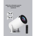 Wi-Fi 6 ve Bluetooth 5.0 Destekli 4K Akıllı Projeksiyon Cihazı - EMY1755-5171 - Görsel 2