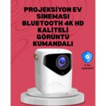 Android Sistemli Mini Projektör – Uygulama Destekli Akıllı Kullanım - EMY2175-1809