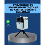 Ultra Hd Çözünürlüklü Taşınabilir Projektör – 1920X1080 Piksel Görüntü - EMY6292-5085