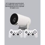 Bluetooth 5.0 ve Wi-Fi 6 Akıllı 4K Projeksiyon - EMY2228-4882 - Görsel 4