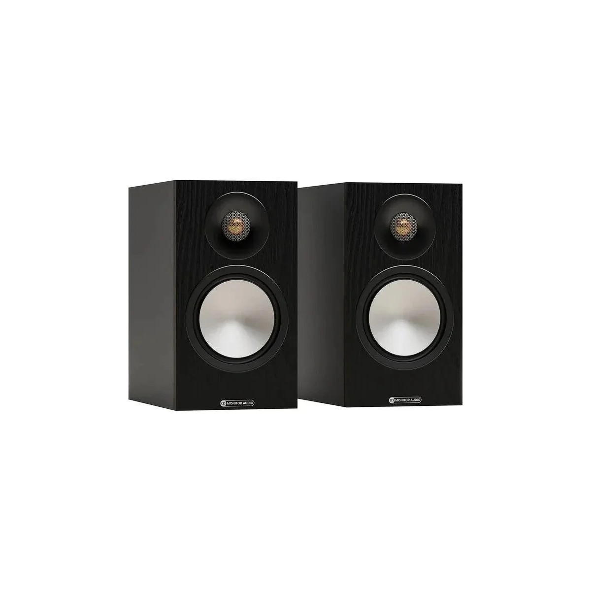 110001296495601.jpg Monitor Audio Bronze 50 7g Raf Tipi Pasif Hoparlör Çift Siyah - Görsel 1