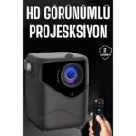 Marsilyan Yüksek Hd Görünümlü Taşınabilir Projeksiyon Cihazı - Görsel 2
