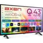 Axen AX43QMN540SC-S 43''  109 Ekran Uydu Alıcılı Full HD QLED webOS TV