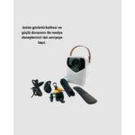 Ultra Hd Android Tv Kutusu 1920X1080 32GB Depolama Hoparlör USB Fanlı - EMY8886-9353 - Görsel 5