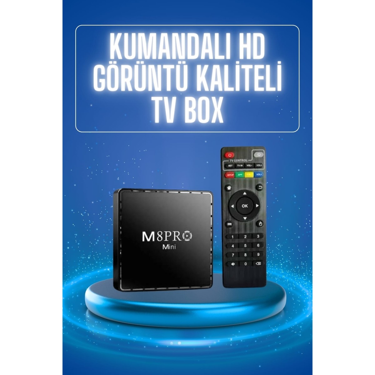 110001344867703.jpg Android Tv Smart Box Kablosuz Mx Box Android Tv Smart Box - Görsel 1