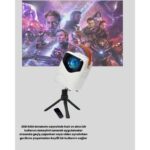 Taşınabilir 1080P Hd Akıllı Projektör – 64GB Dahili Hafıza, 2gb Ram, Uzaktan Kumandalı - Görsel 3