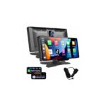 4K 10.2 Inç Çift Kameralı Araç Multimedya Ekranı Carplay Kablosuz Tüm Cihazlara Uyumlu - Görsel 4